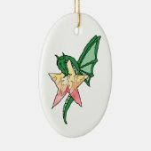 Vuurdraak Keramisch Ornament (Rechts)