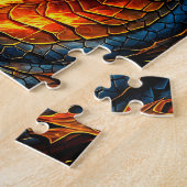 Vuurdraak Legpuzzel (Zijkant)