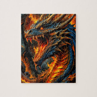Vuurdraak Legpuzzel