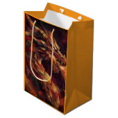 Vuurdraak Medium Cadeauzakje (Voorkant Gekanteld)