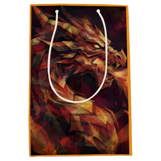 Vuurdraak Medium Cadeauzakje (Voorkant)