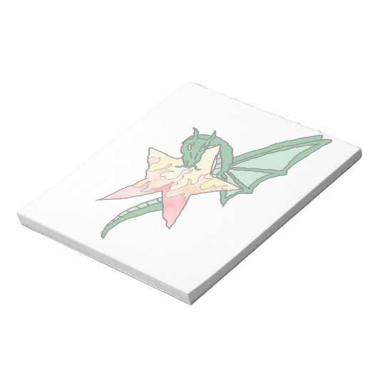 Vuurdraak Notitieblok (Linkerzijde)