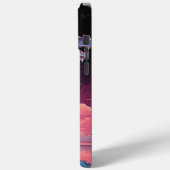 Vuurdraak onder het Moon Moblie Back Hoesje (Achterkant / Links)