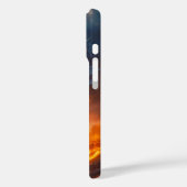 Vuurdraak onder vollemaanfantasie Case-Mate iPhone case (Achterkant / Links)