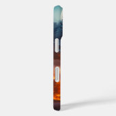Vuurdraak onder vollemaanfantasie Case-Mate iPhone case (Achterkant / Rechts)