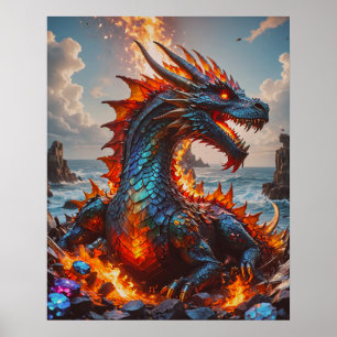 Vuurdraak Poster