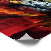 Vuurdraak Poster (Hoek)