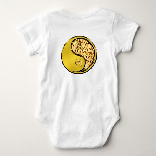 Vuurdraak Romper (Achterkant)