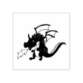 Vuurdraak Rubberstempel (Afrduk)