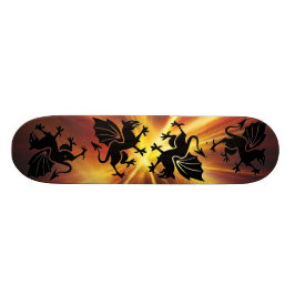vuurdraak Skateboard