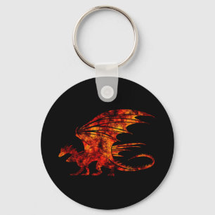 Vuurdraak Sleutelhanger