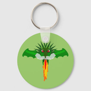 Vuurdraak Sleutelhanger