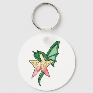 Vuurdraak Sleutelhanger