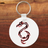 Vuurdraak Sleutelhanger (Voorkant)