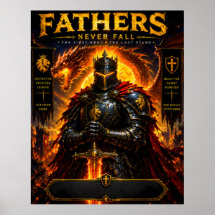 Vuurdraak Vader Poster