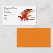 Vuurdraak Visitekaartje (Voorkant / Achterkant)