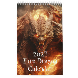 Vuurdrakenkalender 2027 kalender