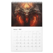Vuurdrakenkalender 2027 kalender (Jan 2027)