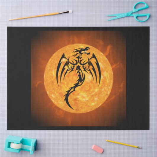 vuurdrakenpapier tissuepapier (Craft)