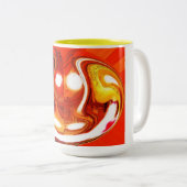 Vuurduivel Tweekleurige Koffiemok (Voorkant rechts)