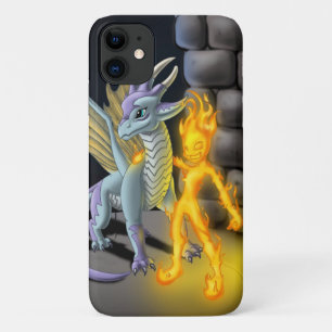 Vuurelement en draak Case-Mate iPhone case