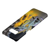 Vuurelement en draak Case-Mate samsung galaxy hoesje (Onderkant)