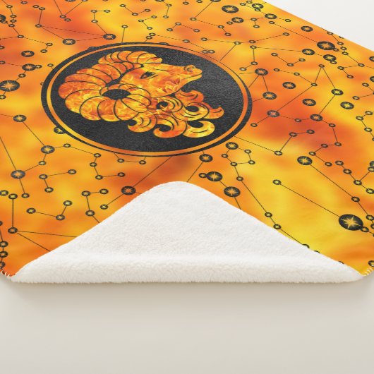 Vuurelement van het teken van de Dia Sherpa Deken (3/4)