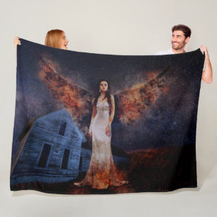 VUURENGEL FLEECE DEKEN