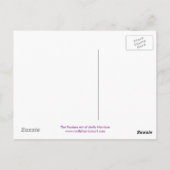Vuurfee-ansichtkaart van Molly Harrison Briefkaart (Achterkant)