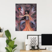 Vuurfee Poster van Molly Harrison (Thuiskantoor)
