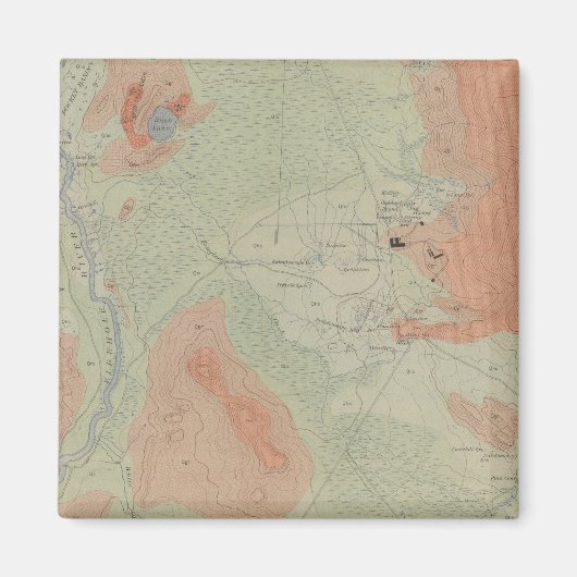 Vuurgat Geyser Basin Magneet (Voorkant)