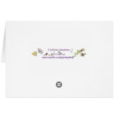 Vuurgele Oranje flames blikseminslag kunst (Achterkant Horizontaal)