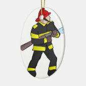 Vuurgevecht Keramisch Ornament (Links)