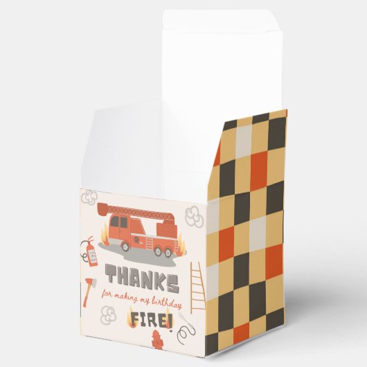 Vuurgevechten | Branddag Bedankdoosjes (Geopend)