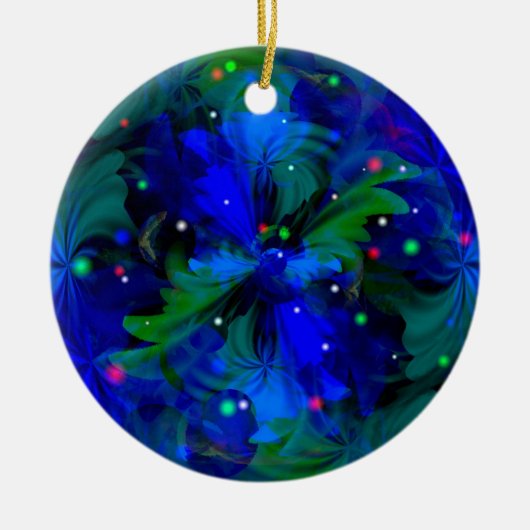 Vuurgevechten Keramisch Ornament (Voorkant)