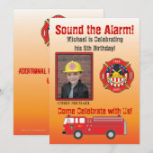 Vuurgevechtsdag uitnodiging (Voorkant / Achterkant)