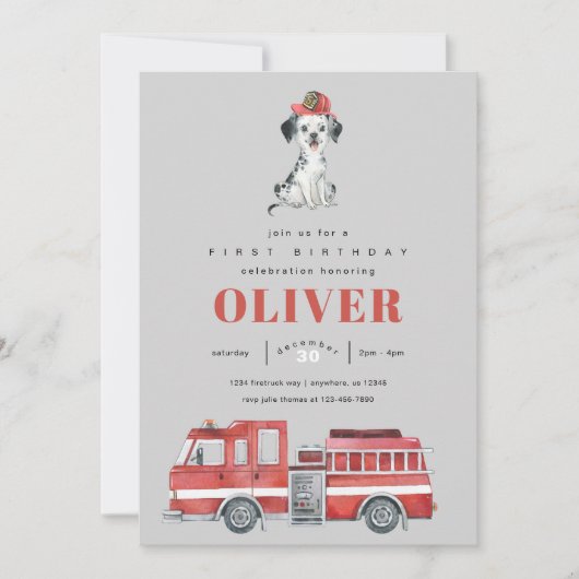 Vuurgevechtsdag uitnodiging (Voorkant)