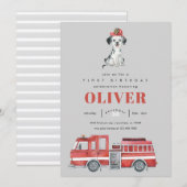 Vuurgevechtsdag uitnodiging (Voorkant / Achterkant)