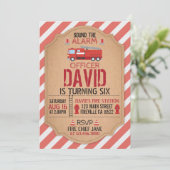 Vuurgevechtsuitnodiging Kaart (Staand voorkant)