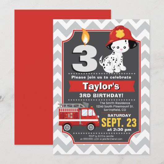 Vuurgevechtsuitnodiging Kaart (Voorkant / Achterkant)