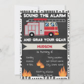 Vuurgevechtsuitnodiging Kaart (Voorkant)