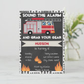 Vuurgevechtsuitnodiging Kaart (Staand voorkant)