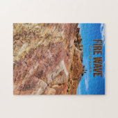 Vuurgolf, Valley of Fire State Park, Nevada, Veren Legpuzzel (Horizontaal)