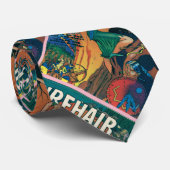 Vuurhaar #8-Warrior-Maid van de Dakotas! Stropdas (Opgerold)