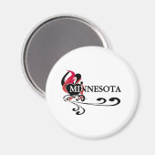 Vuurhart Minnesota Magneet (Voorkant / Achterkant)