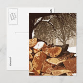 Vuurhout Briefkaart (Voorkant / Achterkant)