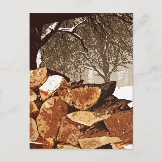 Vuurhout Briefkaart (Voorkant)