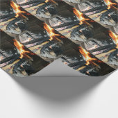 Vuurhout Cadeaupapier (Hoek)