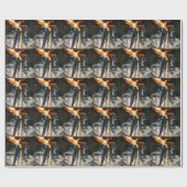 Vuurhout Cadeaupapier (Vlak)