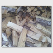 Vuurhout Cadeaupapier (Vlak)